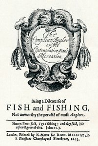Recreação Completa do Pescador ou do Homem Contemplativo, c1653 de Unbekannt