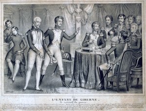 O Conselho de Guerra, 1818, século XIX de Unbekannt