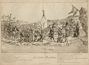 A contrarrevolução, 1791. de Unbekannt