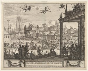 O Tribunal do Grande Mogul t Hof vanden grooten Mogol, século XVII. de Unbekannt