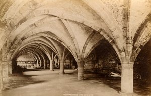 A Cripta, Catedral de Durham, 1893. de Unbekannt