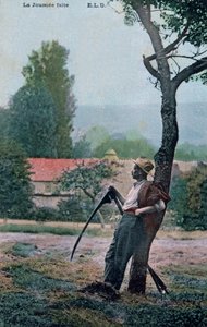 Os dias terminam, c1900 de Unbekannt