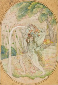 A Descida do Ganges, c. 1800. de Unbekannt