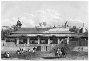 O Dewas Khan, Auditório, Delhi, c1860 de Unbekannt