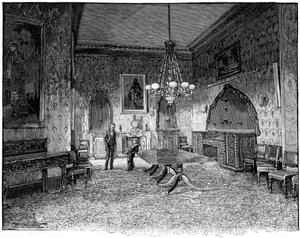 The Dining Room, Kilkenny House, Irlanda, século c19 de Unbekannt
