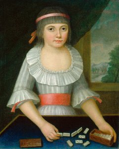 A Garota Dominó, c. 1790. de Unbekannt