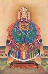 A Imperatriz viúva da China, 1908 de Unbekannt