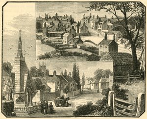 O bebedouro. Rua em Broseley., 1898. de Unbekannt