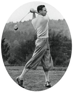 O duque de York jogando golfe em 1934, 1937 de Unbekannt