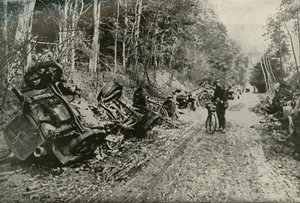 O Efeito do Incêndio na Shell Britânica, 1919. de Unbekannt