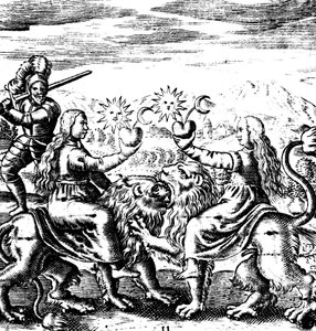 A décima primeira chave de Basil Valentine, lendário monge e alquimista alemão do século XV, 1651 de Unbekannt