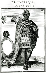 O Imperador da Abissínia, século XVII de Unbekannt