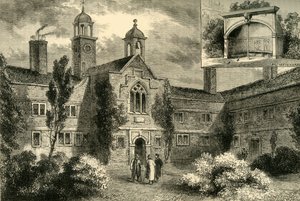 O Fishmongers Almshouses em 1850, c1878. de Unbekannt