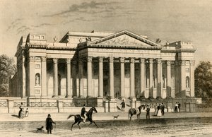 O Museu Fitzwilliam, Cambridge, c1835. de Unbekannt