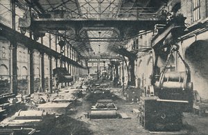 A fundição em Swindon Works, c1917 de Unbekannt