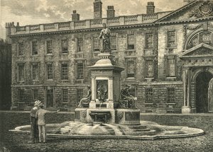 The Fountain, Kings College, Cambridge, final do século XIX. de Unbekannt