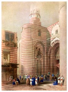 O portão de El Metwalli, Cairo, Egito, c1829 1956 de Unbekannt