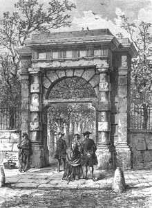 A porta de entrada para St Giless, 1897 de Unbekannt