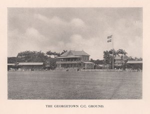 The Georgetown Cricket Club Ground, Guiana Britânica, 1910 1912 de Unbekannt