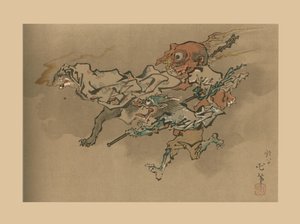 O Vôo Goblin, final do século XVIII a princípios do século XIX, 1886 de Unbekannt