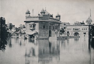 O Templo Dourado, Amritsar, 1936. de Unbekannt