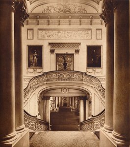 A Grande Escadaria no Palácio de Buckingham, 1935 de Unbekannt