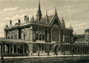 O Grande Salão, Dulwich College, c1878. de Unbekannt