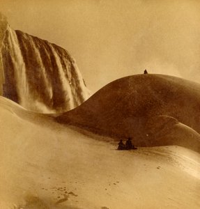 A Grande Montanha do Gelo, Niagara, EUA, c1900. de Unbekannt