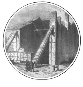 O Grande Telescópio construído por Lord Rosse, 1828-1845, 1901. de Unbekannt