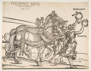 O Grande Carro Triunfal, oito folhas.n.d. de Unbekannt