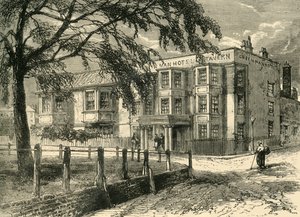 O homem verde, Blackheath, c1878. de Unbekannt