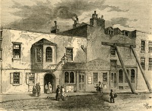 The Gun Tavern, 1820, c1876. de Unbekannt