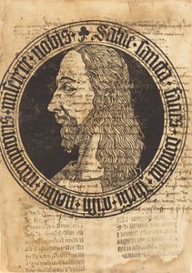 A Cabeça de Cristo, c. 1500. de Unbekannt