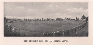 Campo de Críquete de Hobart, Tasmânia, Austrália, 1912 de Unbekannt