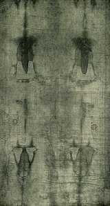 O Santo Sudário - Impressão do Corpo Visto por Trás, 1902. de Unbekannt