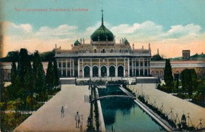 O Hooseinabad Emambara, Lucknow, c1900 de Unbekannt