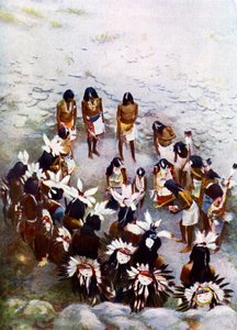 A cerimônia de flauta Hopi de Unbekannt