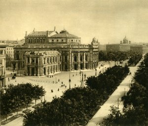 O Imperial Court Theatre, Viena, Áustria, c1935. de Unbekannt