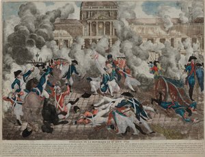 A insurreição de 10 de agosto de 1792, 1792. de Unbekannt