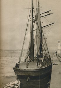 O menestrel irlandês, uma escuna de três mastros de madeira, 1937 de Unbekannt