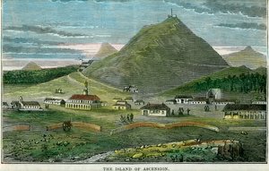 A Ilha da Ascensão, c1880 de Unbekannt