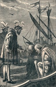O rei visita Vasco da Gama, 1904 de Unbekannt