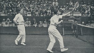 O rei como jogador de tênis, 1926, 1937. de Unbekannt