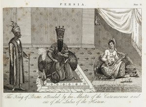 O Rei da Pérsia, c 1810-1829 de Unbekannt
