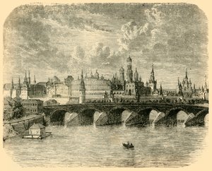 O Kremlin, Moscou, 1890. de Unbekannt