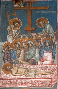 A Lamentação sobre Cristo, ca 1350 de Unbekannt