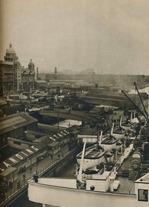 O estágio de desembarque em Liverpool, 1936 de Unbekannt