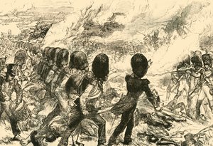 A Última Carga em Waterloo, 1815, 1890. de Unbekannt
