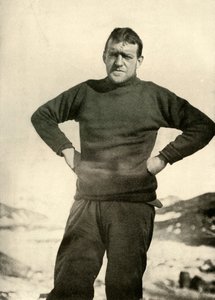 O líder da expedição em Winter Garb, c1908, 1909 de Unbekannt