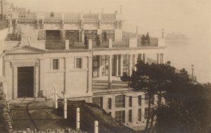 O Leas Cliff Hall, Folkestone, final do século XIX e início do século XX de Unbekannt